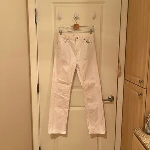 Uniqlo straight wide leg jeans